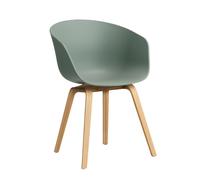 Chaise avec accoudoirs AAC 22 2.0 chêne laqué water-based lacquered oak base
