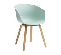 Chaise avec accoudoirs AAC 22 2.0 chêne laqué water-based lacquered oak base