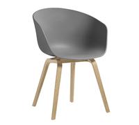 Chaise avec accoudoirs AAC 22 chêne savonné soaped oak base