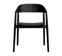 Andersen Furniture AC2 Chaise de Salle à Manger avec Accoudoirs Noir