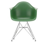 Chaise avec accoudoirs Eames DAR RE chromé Eiffel Tower frame chromed/ felt gliders black
