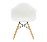 Chaise avec accoudoirs Eames DAW érable doré golden maple base/black steel