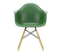 Chaise avec accoudoirs Eames DAW RE érable doré golden maple base/ black steel/ felt gliders black