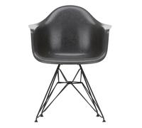 Chaise avec accoudoirs Eames Fiberglass DAR noire black powder-coated eiffel tower base
