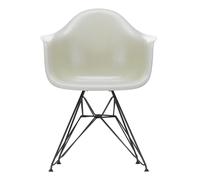 Chaise avec accoudoirs Eames Fiberglass DAR noire black powder-coated eiffel tower base