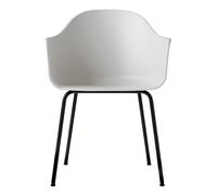 Chaise avec accoudoirs Harbour structure noir WxHxD 59x81x57cm