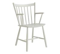 HAY Chaise avec accoudoirs hêtre J42 gris chaud LxHxP 57,5x87x53,5cm