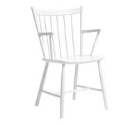 Chaise avec accoudoirs hêtre J42 WxHxD 57.5x87x53.5cm