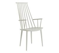HAY Chaise à accoudoirs J110 Bouleau Warm grey laqué