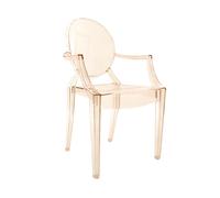 Chaise avec accoudoirs Louis Ghost WxHxD 54x93x55cm