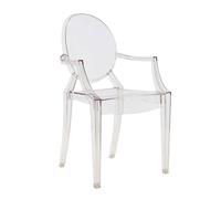 Kartell Chaise Louis Ghost - transparent