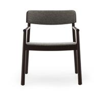 Chaise avec accoudoirs lounge Timb étoffe WxHxD 67x75.5x62cm
