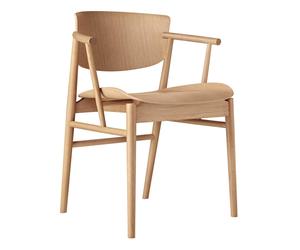 Chaise avec accoudoirs N01™ WxHxD 62x77x49cm