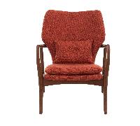 Chaise avec accoudoirs Peggy ash base
