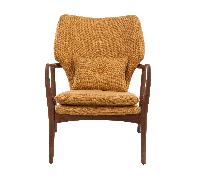 Chaise avec accoudoirs Peggy ash base