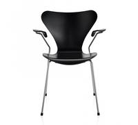 Chaise avec accoudoirs Série 7™ chromed steel base