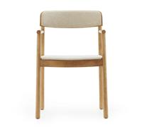Chaise avec accoudoirs Timb étoffe WxHxD 56x82x51.5cm