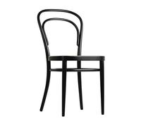 Thonet Chaise avec assise en auge 214 M noir TP 29 PxHxP 43x84x52cm