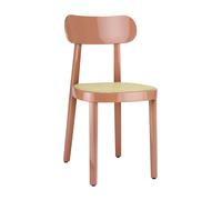 Thonet Chaise avec clayonnage en roseaux Gloss 118 rose lxHxP 42x80x50cm