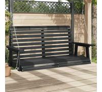 Chaise Balançoire de Jardin Chaînes en Métal Extérieur Bois Massif Sapin vidaXL
