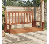 Chaise Balançoire de Jardin Chaînes en Métal Extérieur Bois Massif Sapin vidaXL