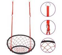 vidaXL Balançoire 60 cm – métal – rouge – extérieur