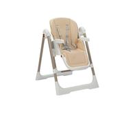 CHAISE BEBE - ALIGHTUP - Balançoire, Hauteur et inclinaison réglables, Plateau et roulettes amovibles, 6 en 1 Tabouret bébé - Beige