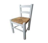Chaise Bébé en Bois LIBEROSHOPPING.eu - LA TUA CASA IN UN CLICK Rustique Blanc Salle à Manger Hêtre 29 cm