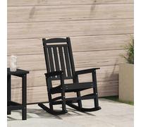 Chaise Berçante de Jardin Plastique Sièges extérieurs Chaise de patio vidaXL vid