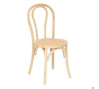 Chaise bistrot ""Drevo"" orme lin - Atmosphera Créateur d'intérieur