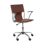 Chaise Bogarra Brune Vieillie Marron