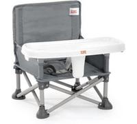 Bright Starts Rehausseur Pop 'n Sit – Compact pliable, tablette amovible, sac de transport inclus