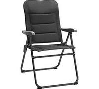 Chaise brunner interieur pliable en aluminium H. 95 cm marron Noir