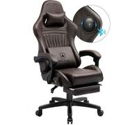 Chaise bureau - GTPLAYER - Chaise Gaming - Repose-pied - Haut-parleur Bluetooth - Accoudoirs synchronisés