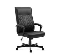 Chaise bureau MARK ADLER BOSS 3.2 Noir, Cuir, Ergonomique, Hauteur réglables, Accoudoirs souples, Bureau gaming, Pc gaming
