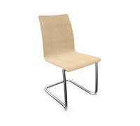 Chaise cantilever empilable Fox de Brunner - 1019