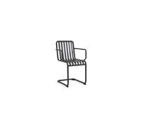 Chaise Cantilever Palissade avec Accoudoirs Anthracite