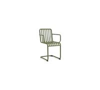 Chaise Cantilever Palissade avec Accoudoirs Olive