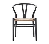 Carl Hansen Chaise CH24 Soft structure hêtre gris doux NCS S7502-B lxHxP 55x76x51cm