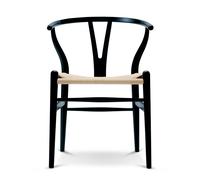Chaise CH24 structure hêtre WxDxH 55x51x76cm