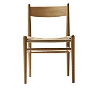 Carl Hansen Chaise CH36 stucture chêne chêne huilé lxHxP 52x81x48cm