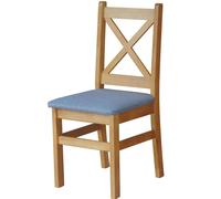 Chaise chaise rembourrée CHAISE CROISÉE aulne aulne PIN MASSIF BOIS - NEUF...