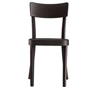 Chaise classique en hêtre horgenglarus finition satinée ébène - HORGENGLARUS 380 BB 100 SG