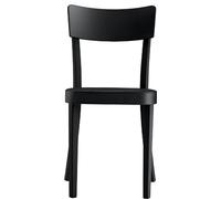 Chaise classique, hêtre Horgenglarus, finition satinée noire - HORGENGLARUS 380 BB 203 SG