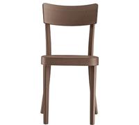 Chaise classique, Horgenglarus, hêtre, noyer, finition soie - HORGENGLARUS 380 BB 151 SG