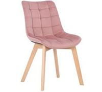 Chaise clp en bois non empilable non pliable H. 82 cm interieur rose Rose G