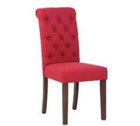 Chaise clp en bois non pliable interieur H. 98 cm rouge Rouge G