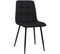 Chaise clp en metal non empilable non pliable H. 88 cm interieur noir noir G