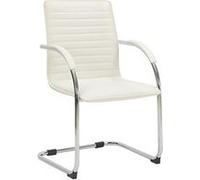 Chaise clp en metal non empilable non pliable H. 95 cm interieur blanc blanc G