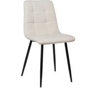 Chaise clp en metal non pliable interieur H. 88 cm noir noir G